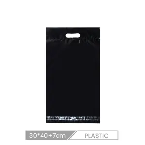 30*40cm 100pcs Custom Thickened Waterproof Clothing Packaging Plastic Shopping Bags